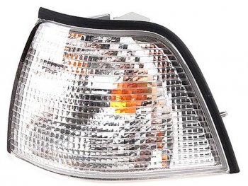 E36 УКАЗ.ПОВОРОТА УГЛОВОЙ ЛЕВ (compact) (СЕДАН) (DEPO) БЕЛЫЙ DEPO bme3691-030w-l