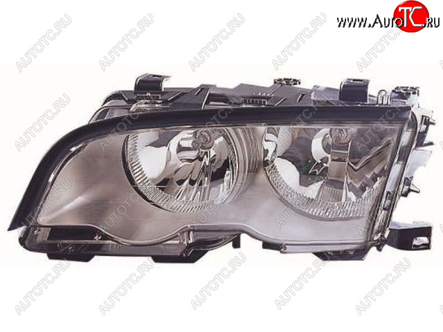 8 599 р. Левая фара (c электрокорректором) DEPO BMW 3 серия E46 седан дорестайлинг (1998-2001)  с доставкой в г. Кемерово