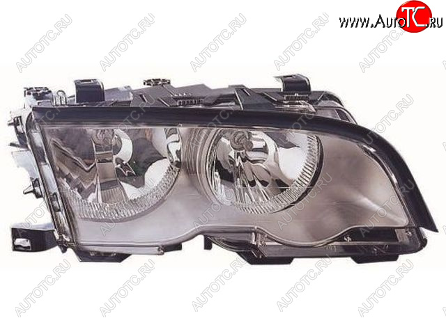 8 599 р. Правая фара (c электрокорректором) DEPO BMW 3 серия E46 седан дорестайлинг (1998-2001)  с доставкой в г. Кемерово