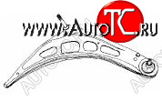 4 999 р. E46 РЫЧАГ ПЕРЕДН ПОДВЕСКИ ЛЕВ НИЖН (Тайвань) SH bme4698-810-l  с доставкой в г. Кемерово