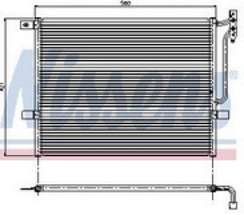 E46 КОНДЕНСАТОР КОНДИЦ (см.каталог) BODYPARTS bme4698-930