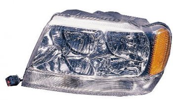 Фара в сборе левая DEPO Jeep Grand Cherokee  WJ (1998-2005)