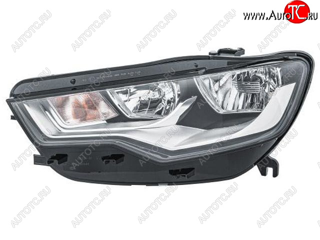 9 399 р. Левая фара (c электрокорректором) DEPO Audi A6 C7 дорестайлинг, седан (2010-2014)  с доставкой в г. Кемерово
