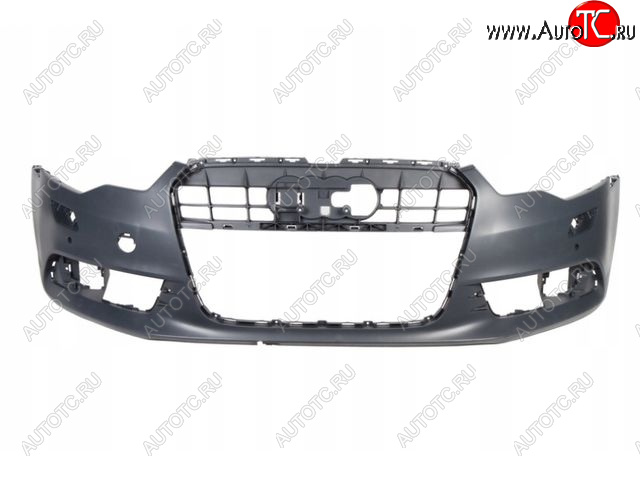 7 449 р. AUDI A6 БАМПЕР ПЕРЕДН С ОТВ ПОМЫВАТ ФАР , ПДАТЧ (Китай) BODYPARTS ai0a611-161  с доставкой в г. Кемерово