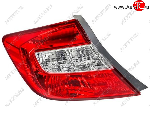 7 349 р. Левый фонарь DEPO  Honda Civic  FB (2011-2016) седан  с доставкой в г. Кемерово