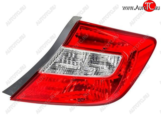 7 349 р. Правый фонарь DEPO  Honda Civic  FB (2011-2016) седан  с доставкой в г. Кемерово