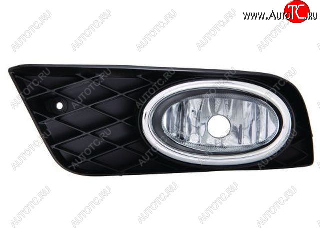 6 949 р. Левая противотуманная фара DEPO  Honda Civic  FB (2011-2016) седан  с доставкой в г. Кемерово