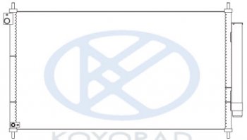 CIVIC КОНДЕНСАТОР КОНДИЦ (СЕДАН) (ХЭТЧБЭК) (KOYO) KOYORAD hdcvc12-930