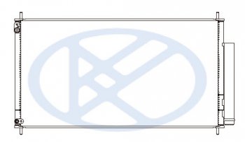 CIVIC КОНДЕНСАТОР КОНДИЦ (СЕДАН) (KOYO) KOYORAD hdcvc12-931
