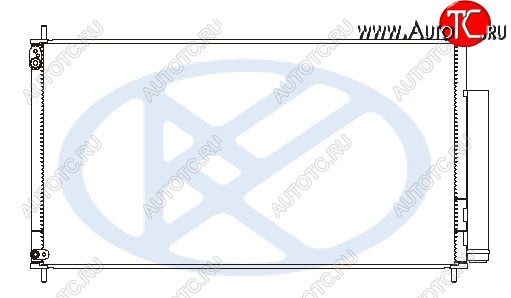 12 849 р. CIVIC КОНДЕНСАТОР КОНДИЦ (СЕДАН) (KOYO) KOYORAD hdcvc12-931  с доставкой в г. Кемерово