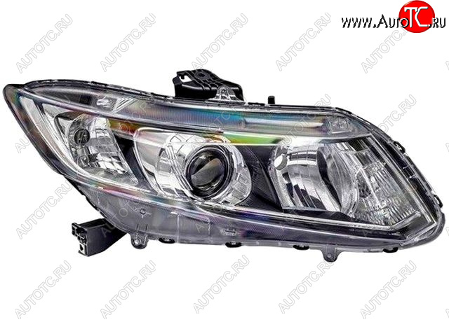 14 999 р. Правая фара (линзован, под корректор) DEPO  Honda Civic  FB (2011-2016) седан  с доставкой в г. Кемерово