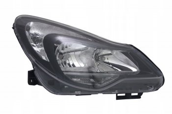 Правая фара (c электрокорректором) DEPO Opel Corsa  D (2011-2014)  2-ой рестайлинг, хэтчбэк 5 дв.
