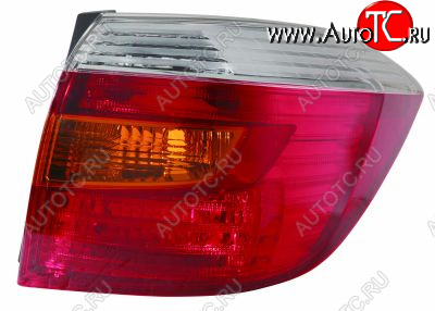 7 299 р. Правый фонарь DEPO Toyota Highlander XU40 дорестайлинг (2007-2010)  с доставкой в г. Кемерово