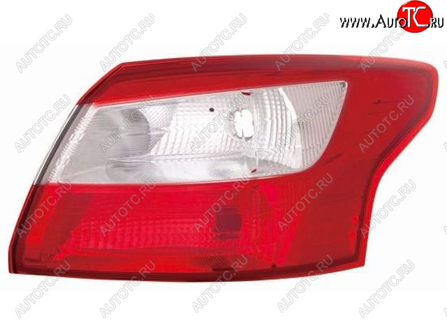 0 р. Правый фонарь DEPO  Ford Focus  3 (2011-2015) седан дорестайлинг  с доставкой в г. Кемерово