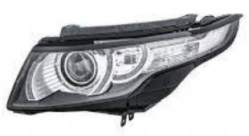 Левая фара (c электрокорректором, ксенон) DEPO Land Rover Range Rover Evoque  1 L538 (2011-2015) дорестайлинг 3 дв., дорестайлинг 5 дв.