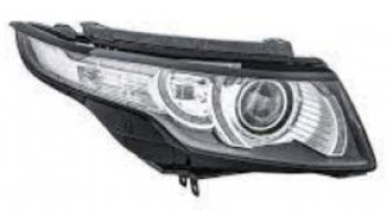 Правая фара (c электрокорректором) DEPO Land Rover Range Rover Evoque  1 L538 (2011-2015) дорестайлинг 3 дв., дорестайлинг 5 дв. (ксенон)