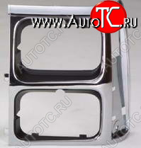2 379 р. CHEROKEE {WAGONEER} РЕШЕТКА РАДИАТОРА ЛЕВ П ДВУХЛАМП (Тайвань) ХРОМ-ЧЕРН TYG jpche84-102hb-l  с доставкой в г. Кемерово