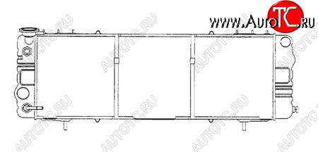 16 949 р. CHEROKEE РАДИАТОР ОХЛАЖДЕН AT 4 (3 ряд) BODYPARTS jpche91-910  с доставкой в г. Кемерово