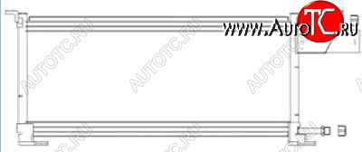 9 799 р. CHEROKEE КОНДЕНСАТОР КОНДИЦ BODYPARTS jpche88-930  с доставкой в г. Кемерово
