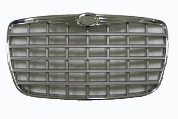 Решетка радиатора (пр-во Тайвань) API Chrysler 300C LX седан (2004-2011) (хром)