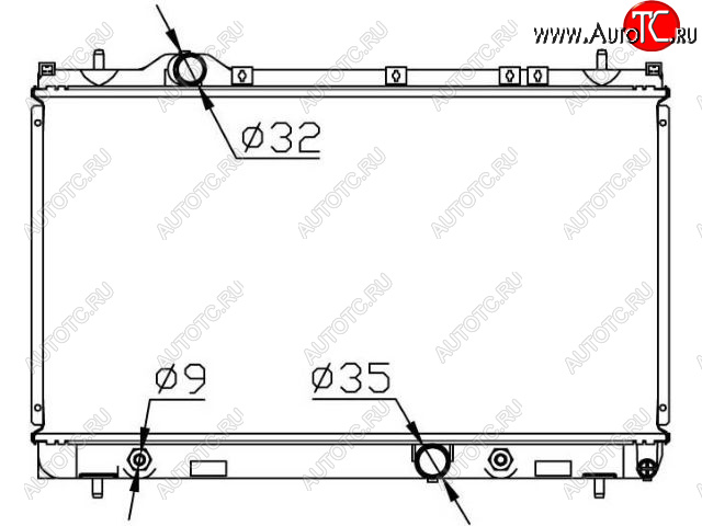 9 899 р. NEON (4-х ступенчатая) РАДИАТОР ОХЛАЖДЕН AT BODYPARTS crneo00-911  с доставкой в г. Кемерово