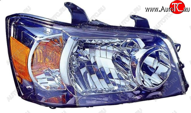 9 399 р. Правая фара BodyParts  Toyota Highlander  XU20 (2003-2007) рестайлинг  с доставкой в г. Кемерово