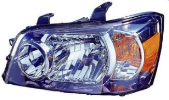Левая фара BodyParts Toyota Highlander  XU20 (2003-2007) рестайлинг