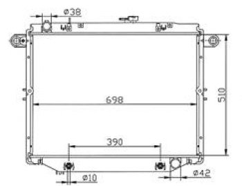 13 499 р. LANDCRUISER (1HDFTE) РАДИАТОР ОХЛАЖДЕН AT 4.2 (дизель) BODYPARTS tylan98-912  с доставкой в г. Кемерово. Увеличить фотографию 1