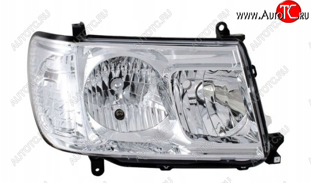 9 649 р. Правая фара (под корректор) DEPO  Toyota Land Cruiser  100 (2005-2007) 2-ой рестайлинг  с доставкой в г. Кемерово