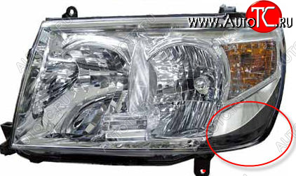18 699 р. LANDCRUISER {Угол чёрн.(СМ ФОТО)} ФАРА Л+П (КОМПЛЕКТ) ТЮНИНГ ПКОРРЕКТОР ВНУТРИ (DEPO) ХРОМ DEPO tylan06-002h-n  с доставкой в г. Кемерово