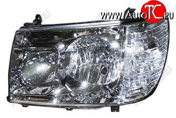 5 299 р. Левая фара (c электрокорректором) BODYPARTS  Toyota Land Cruiser  100 (2005-2007) 2-ой рестайлинг  с доставкой в г. Кемерово