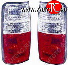 6 499 р. LANDCRUISER ФОНАРЬ ЗАДН ВНЕШН Л+П (КОМПЛЕКТ) ТЮНИНГ ПРОЗРАЧ (DEPO) БЕЛ-КРАСН DEPO tylan90-740wr-n  с доставкой в г. Кемерово