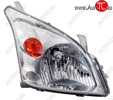 8 299 р. Правая фара (под корректор) DEPO Toyota Land Cruiser Prado J120 (2002-2009)  с доставкой в г. Кемерово