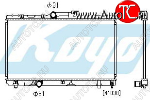 6 299 р. COROLLA {ДЛИНА 640мм} РАДИАТОР ОХЛАЖДЕН MT 1.3 1.5 1.6 1.8 (KOYO) (1 ряд) KOYORAD tycrl92-918  с доставкой в г. Кемерово