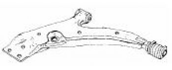 2 199 р. TERCEL {+STARLET92-96PASEO 90-95CYNOS 91-94 COROLLA 2 RHD 90-94S} РЫЧАГ ПЕРЕДН ПОДВЕСКИ ЛЕВ НИЖН БЕЗ ШАРОВ ОПОР С 2 САЛЕЙНТ-БЛОК (Тайвань) SH tyter91-810-l  с доставкой в г. Кемерово. Увеличить фотографию 1