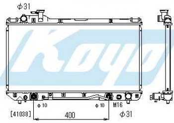 10 549 р. RAV4 РАДИАТОР ОХЛАЖДЕН AT 2 (KOYO) KOYORAD tyrv494-910  с доставкой в г. Кемерово. Увеличить фотографию 1
