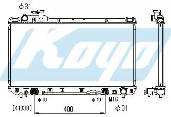 4 299 р. RAV4 РАДИАТОР ОХЛАЖДЕН AT 2 (2 ряд) BODYPARTS tyrv496-911  с доставкой в г. Кемерово. Увеличить фотографию 1