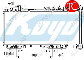 7 999 р. RAV4 РАДИАТОР ОХЛАЖДЕН AT 2 BODYPARTS tyrv498-913  с доставкой в г. Кемерово