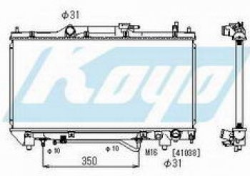 AVENSIS (3SFE) РАДИАТОР ОХЛАЖДЕН AT 2 BODYPARTS tyave98-911