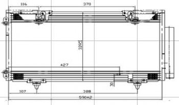 AVENSIS КОНДЕНСАТОР КОНДИЦ BODYPARTS tyave00-930