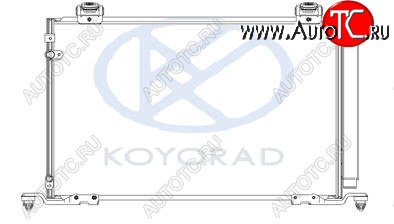 11 299 р. AVENSIS КОНДЕНСАТОР КОНДИЦ 2 , 2.4 (KOYO) KOYORAD tyave03-933  с доставкой в г. Кемерово