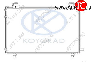 6 299 р. AVENSIS КОНДЕНСАТОР КОНДИЦ 1.6 , 1.8 (KOYO) KOYORAD tyave03-932  с доставкой в г. Кемерово