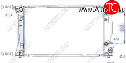 6 599 р. AVENSIS РАДИАТОР ОХЛАЖДЕН AT 2 2.4 BODYPARTS tyave03-912  с доставкой в г. Кемерово