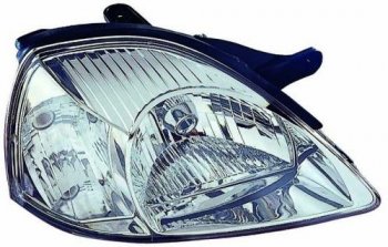 Правая фара (c электрокорректором) DEPO KIA Rio  1 DC (2002-2005) рестайлинг седан