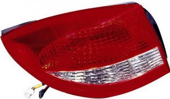 Левый фонарь DEPO KIA Rio  1 DC (2002-2005) рестайлинг седан