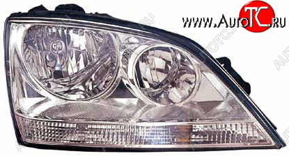 7 999 р. Правая фара (c электрокорректором) DEPO  KIA Sorento  BL (2002-2006) дорестайлинг  с доставкой в г. Кемерово