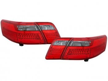 CAMRY ФОНАРЬ ЗАДН ВНЕШН+ВНУТР Л+П (КОМПЛЕКТ) ТЮНИНГ С ДИОД (EAGLE EYES) КРАСН-ТОНИР EAGLE EYES tycam06-760rt-n