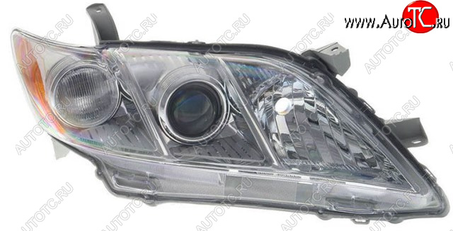 5 999 р. Правая фара BodyParts Toyota Camry XV40 дорестайлинг (2006-2008)  с доставкой в г. Кемерово