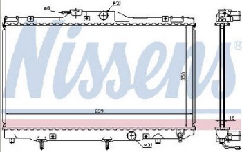 10 599 р. COROLLA (1ZZFE3ZZFE4ZZFE) РАДИАТОР ОХЛАЖДЕН MT 1.4 1.6 1.8 (1 ряд) BODYPARTS tycrl97-910  с доставкой в г. Кемерово. Увеличить фотографию 1