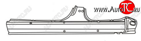 12 649 р. CAMRY ПОРОГ ЛЕВ (Тайвань) TYG tycam92-480-l  с доставкой в г. Кемерово